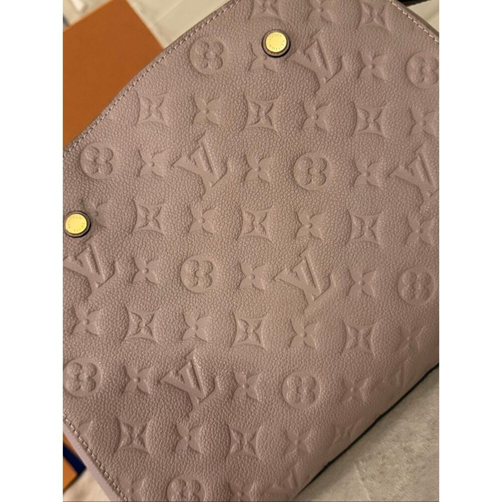 Louis Vuitton Montaigne Handbag Monogram Empreinte Leather MM - Picture 16 of 17